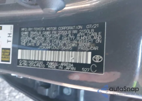 2022 Toyota Prius Le из США, поврежденный, VIN JTDKAMFU0N3158495